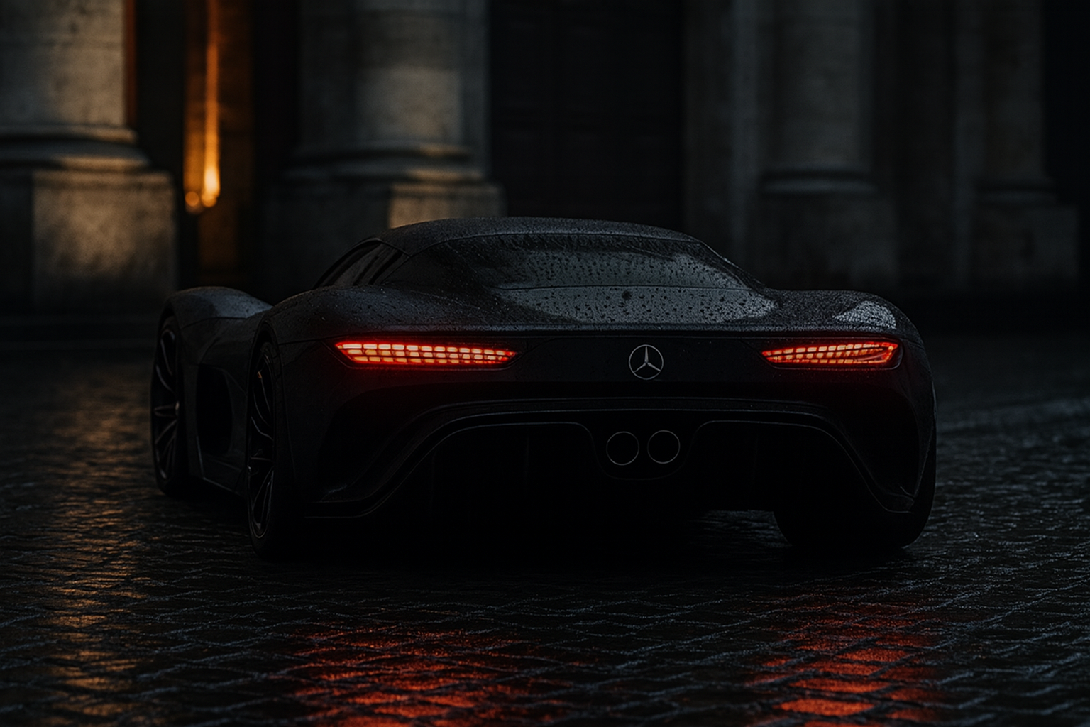 super car in motion
